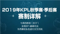 2019王者荣耀KPL季后赛附加赛规则一览：BO7全局BP+巅峰对决赛制