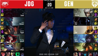 LOL季中杯GEN战胜JDG：Bdd沙皇无解输出