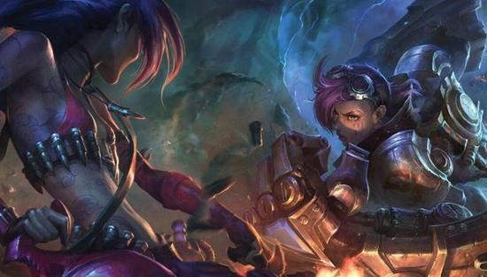 英雄联盟：金克丝和蔚又又是姐妹关系吗