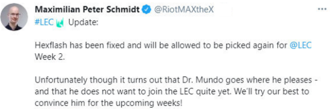 LOL海克斯科技闪现问题修复，已允许使用