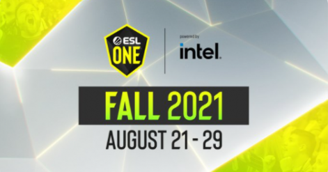 DOTA2：ESL One秋季赛定档8月21日