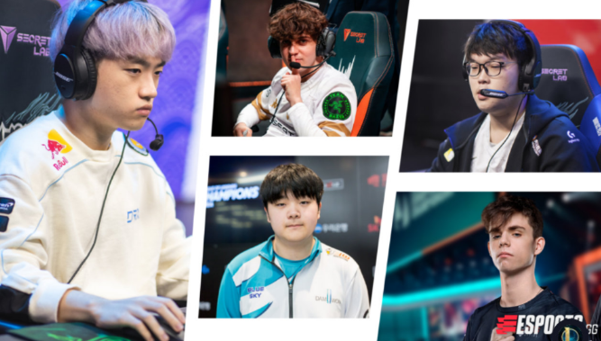 Esport.GG发布20岁以下LOL职业选手最佳阵容