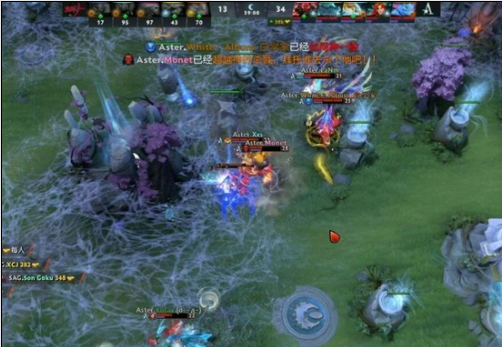 DOTA2：Aster 以2-0轻松击败SAG