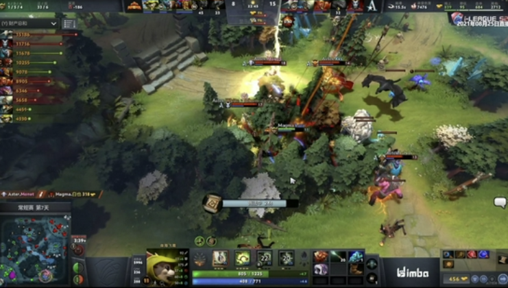 DOTA2：Aster二比零轻松击败Magma