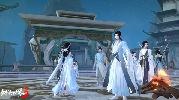 《剑侠世界3》多样群战曝光，领略群战盛宴