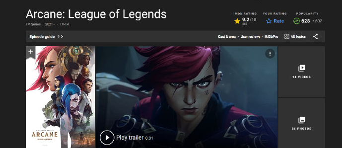 LOL《双城之战》首映礼震撼来袭，引爆社交圈