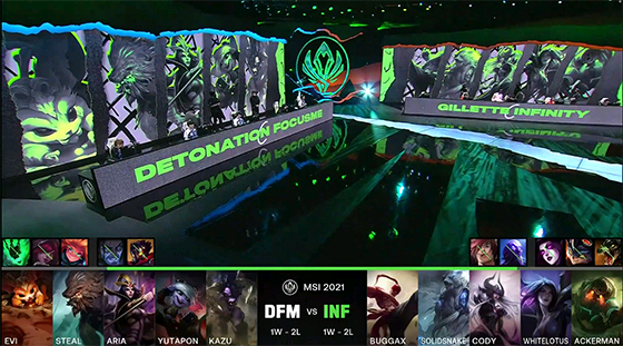 DFM 1:0 INF，Evi纳尔过关斩将三杀