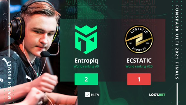 CSGO：Entropiq爆发惊人能量，以2-1逆转ECSTATIC