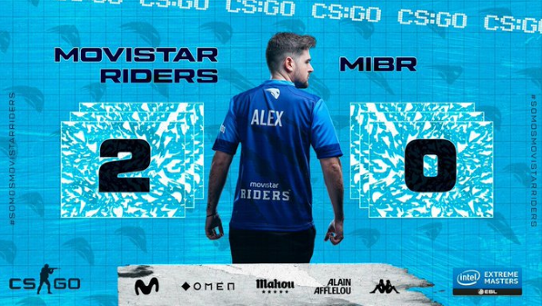 CSGO：Entropiq与MRiders淘汰Renegades和MIBR