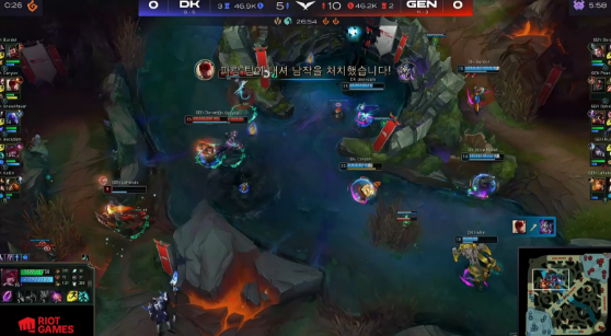 “尺帝”Ruler闪耀回归，带领GEN以2-1力克DK