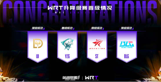 首届LOL手游二级职业积分巡回赛升降级赛落下帷幕