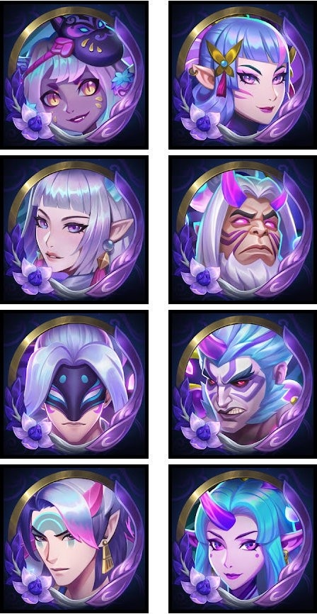 LOL灵魂莲华系列新头像曝光