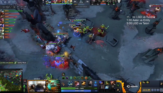 利马Major小组赛：老十一兽王发力PSG.LGD2-0击败Tundra