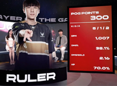 Ruler卢锡安“圣枪洗礼”融化下路组，GEN逆风翻盘2-0战胜DRX！