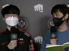 前SKT冠军ADBang采访Faker：只要好好准备肯定能复仇G2！