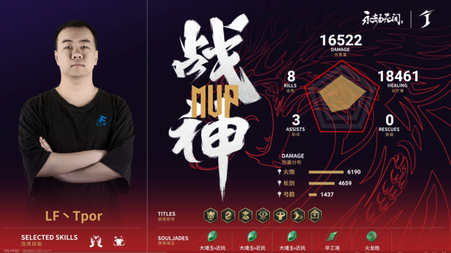 永劫无间预选赛入围赛第三周DAY2第6局：旁观者清CPG斩获荣光