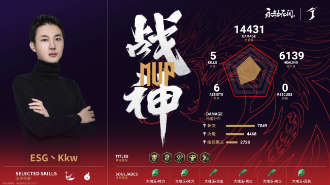 永劫无间中国大陆赛区预选赛入围赛第二周DAY3第四场：TeamCC再斩获荣光