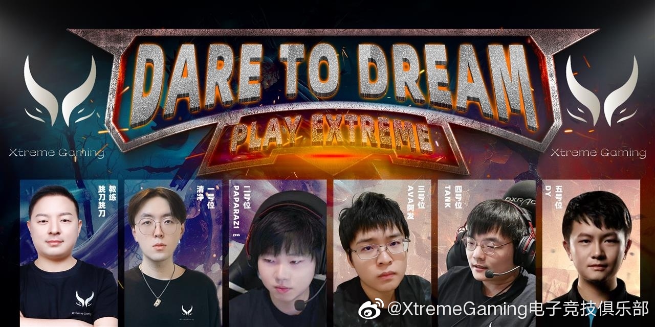 XG官博第一条消息官宣新赛季阵容名单